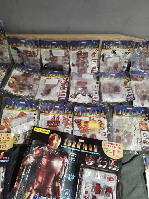 Деагостини Железния човек (лимитирана серия) брой 1 до 34(без 23)Нови!