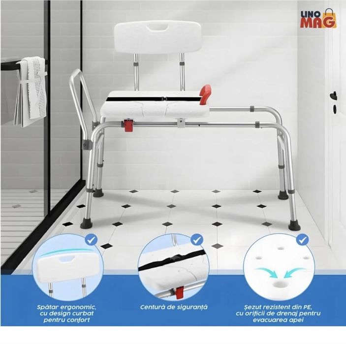 Scaun pentru dus/baie