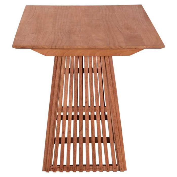 Трапезна маса, HM9916, Натурален, Дърво, 160х79.5х76см.