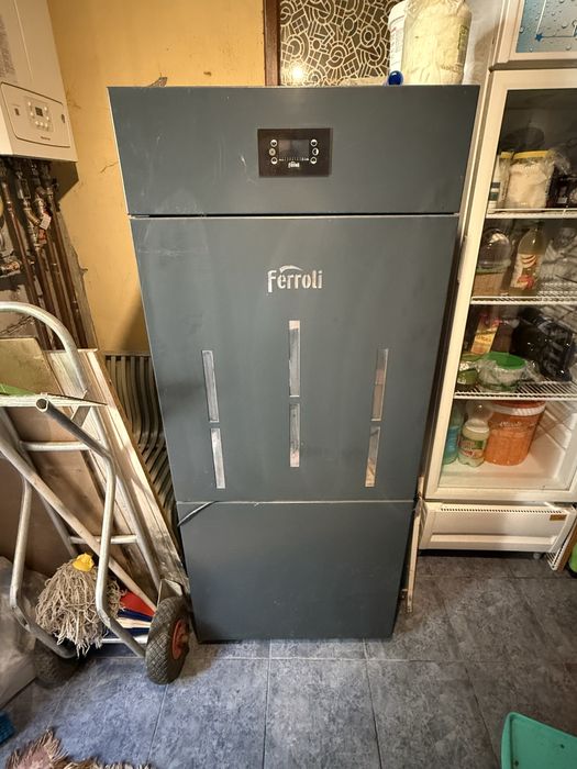 Centrala pe peleti cu inc. centralizata, din Otel, Commo compact 23kw