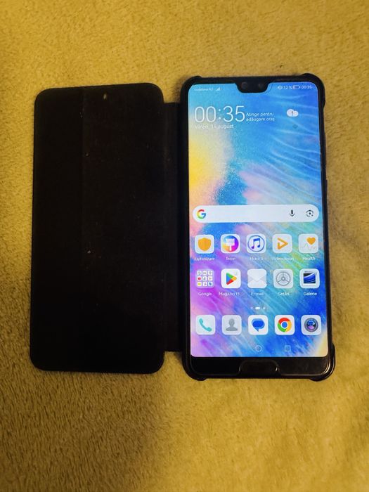 Telefon mobil Huawei P20, Dual SIM, 128GB, 4G, Black