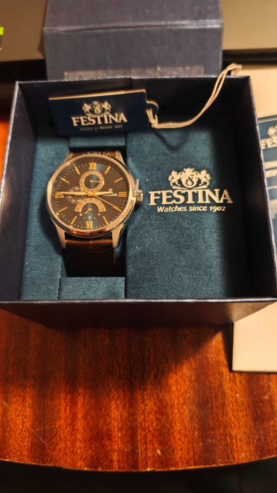 Мъжки часовник FESTINA, класичеки ръчен часовник