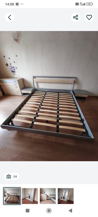 Продам двухспальную кровать