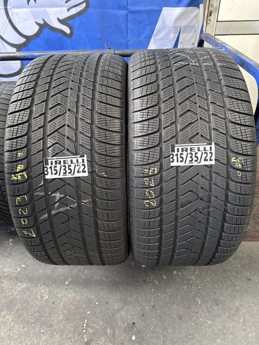315/35/22 Pirelli M+S cu steluta bmw