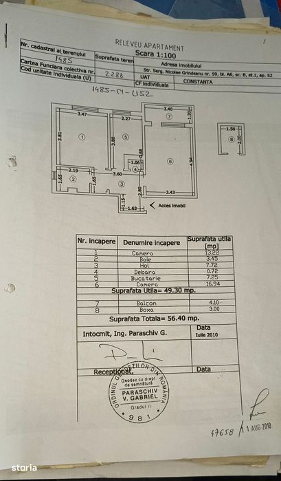 Apartament de vanzare