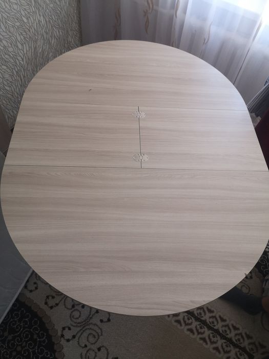 Стол круклый, раздвижной