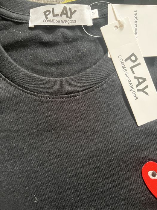 Черна CDG тениска