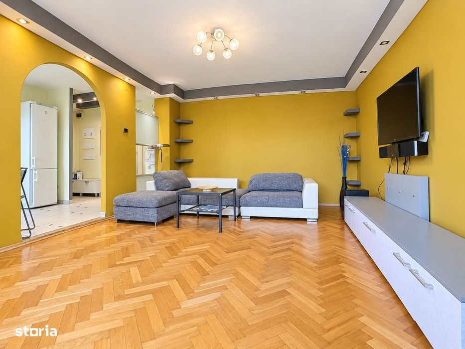 3 camere, decomandat, 2 băi, 2 balcoane, etaj 1 - zona Lidia