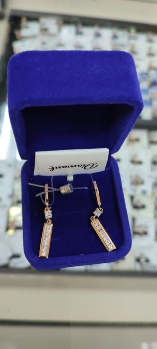 Серьги проба 585