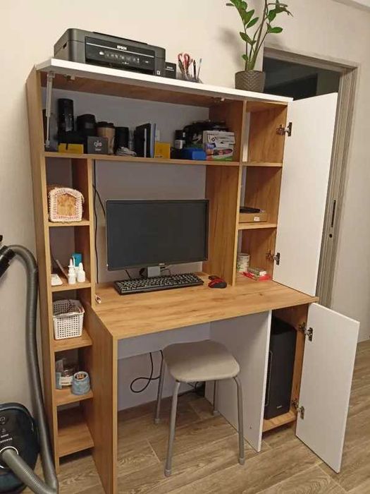 Письменный стол «Комфорт 12.71» — надёжность, стиль и комфорт YANA ECO