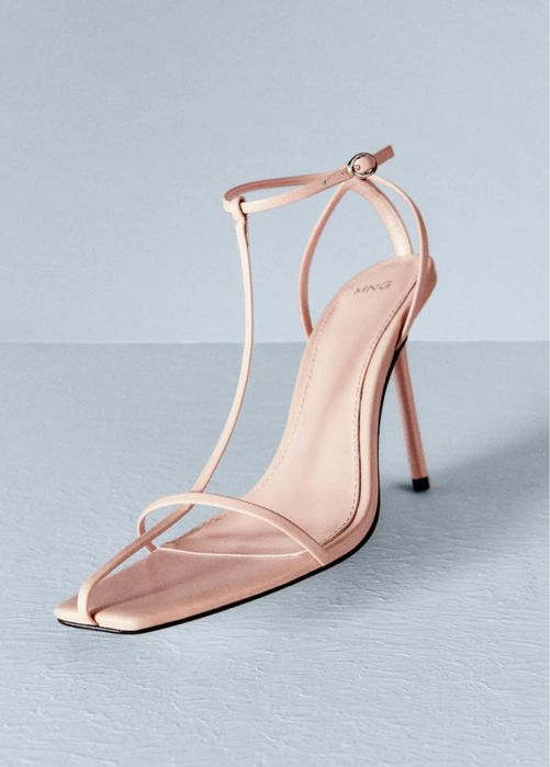 Sandale nude piele Mango Capsule