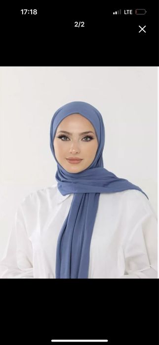 Кашка трикотажный шарф