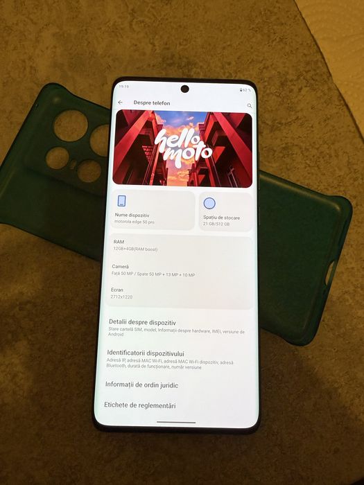 Motorola Edge 50 Pro 512GB Vand/Schimb