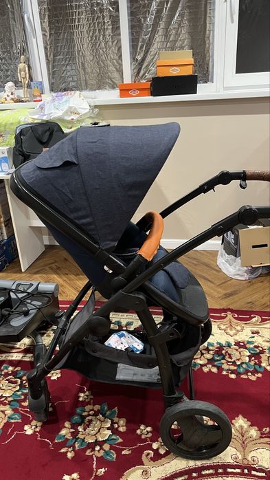 Коляска Cybex Leotie Lux 2 в 1 (синяя)