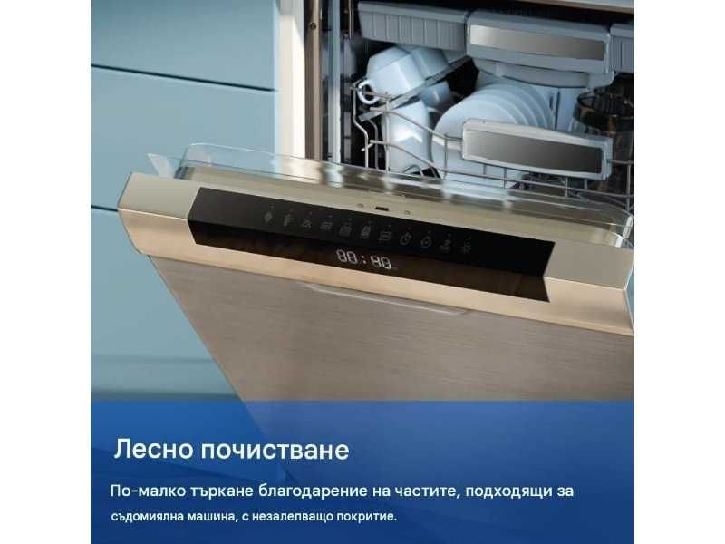 Вертикален Двоен Еър Фрайър Philips NA460/00 - 2750W, 10л, Черен