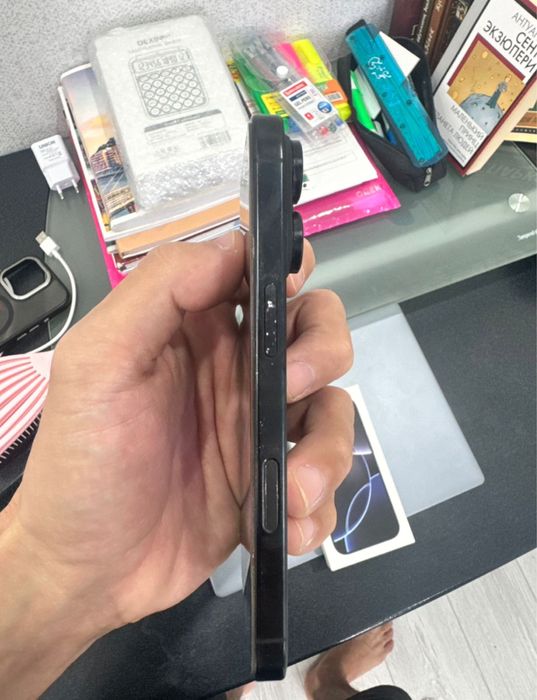 Айфон 16 про,128 Гб, емкость 91%