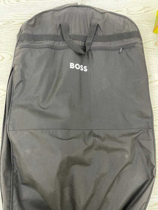 Куртка BOSS «Monty» из натуральной овечьей кожи, regular fit — чёрная