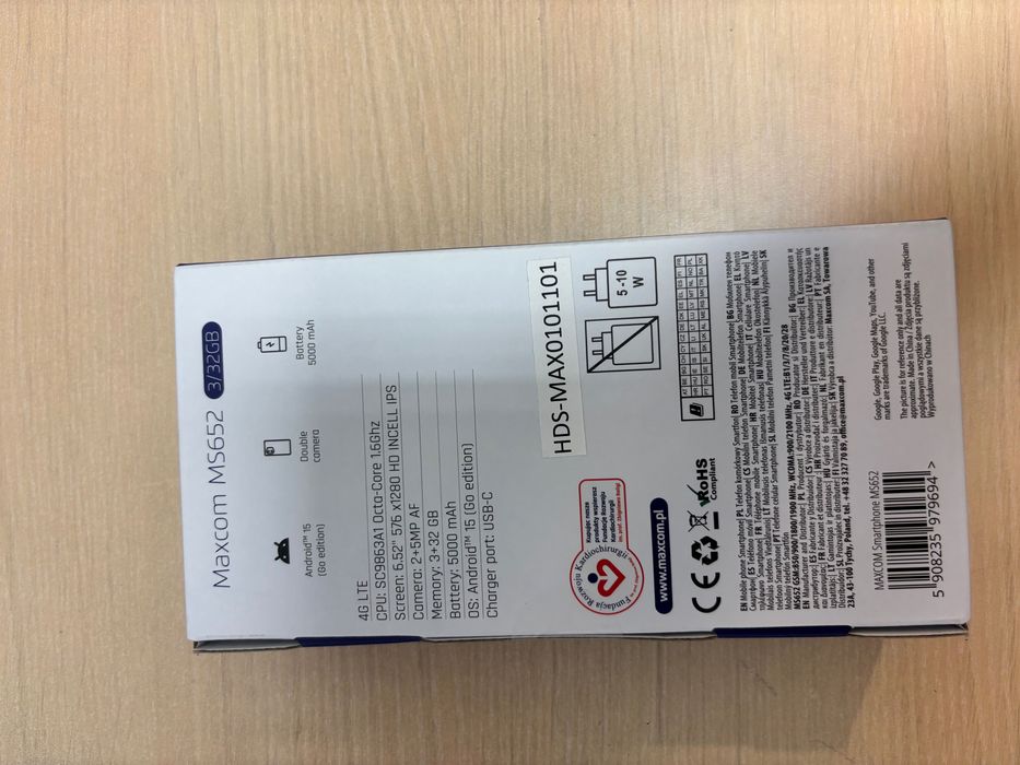 telefon MAXCOM sigilat