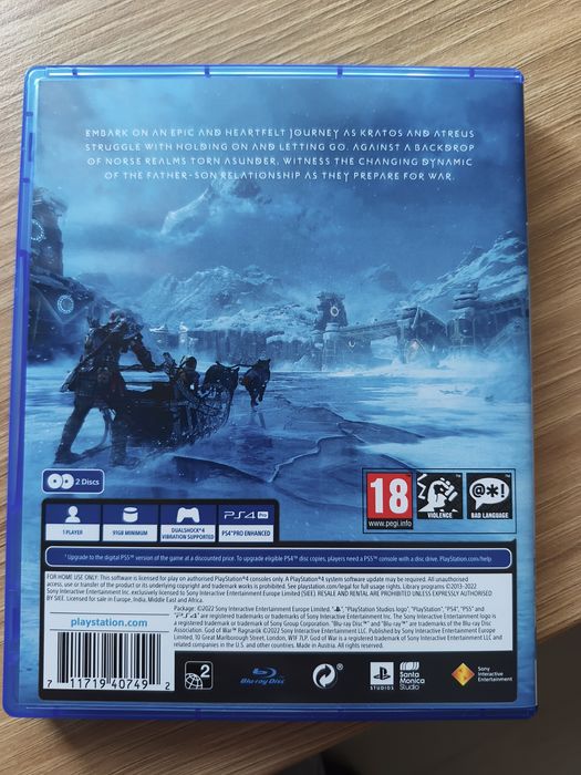 God Of War Ragnarok PS4