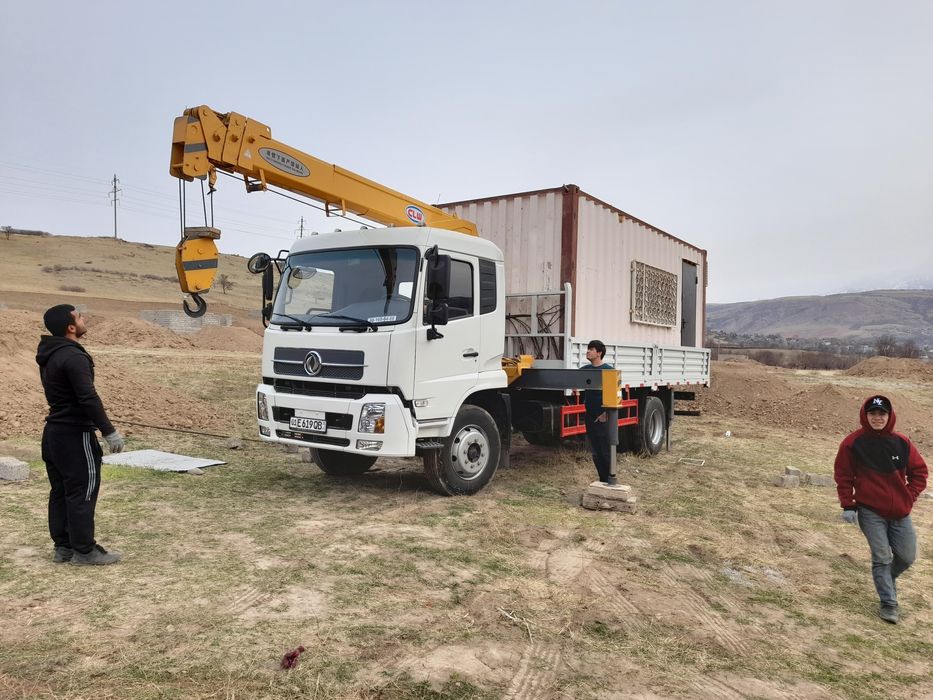 Услуга манипулятор кран 7тонна, кузов 10 тонна