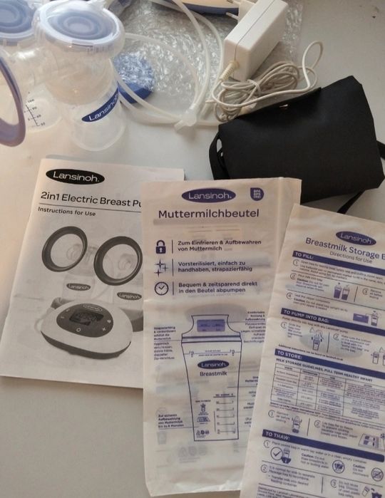 Pompă de sân electrică dublă Lanshinoah