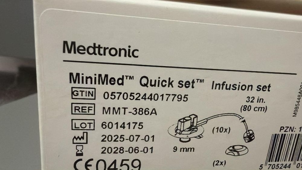 Catetere MiniMed Quick-set Medtronic 9 mm