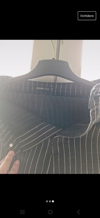 Blugi cropp elastici