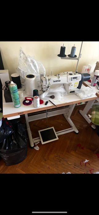 Masina surfilat pegasus 1 ac 3 fire si masina de cusut brother
