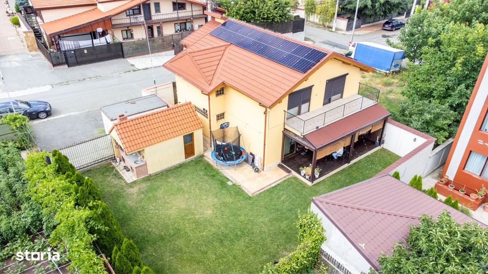 Casa/Vila P+M de vanzare – Ovidiu Sud | 4 dormitoare | Panouri fotov