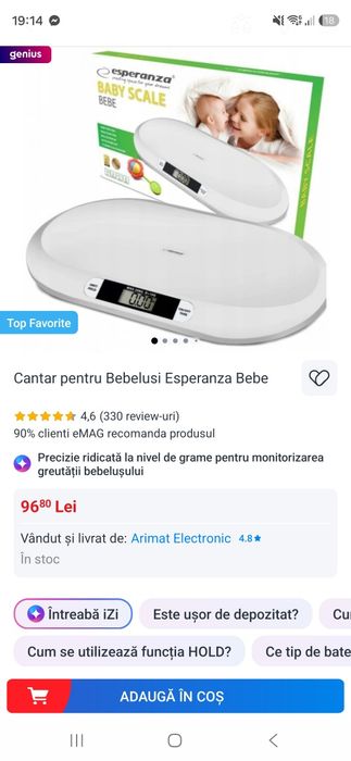 Cantar pentru Bebelusi Esperanza Bebe