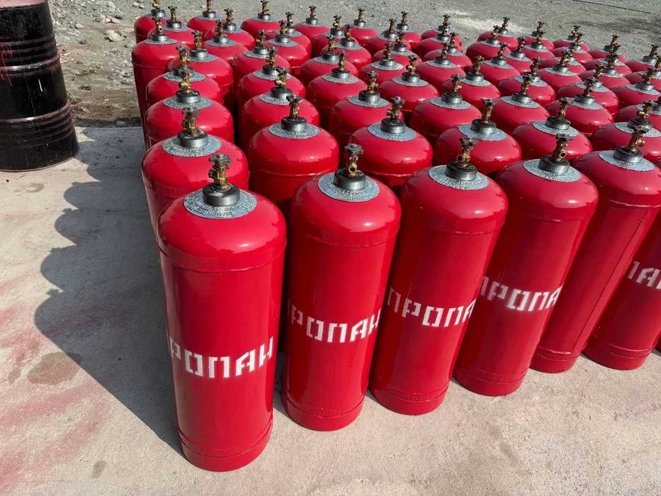 Газ балоны всех выдов, баллон пропан 50л.