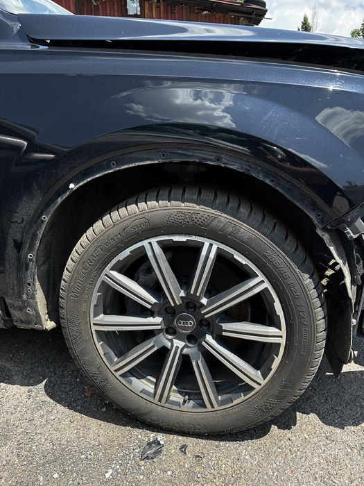 4 бр. оригинални Audi Q7 20” джанти + нови зимни гуми Kumho 285/45 R20