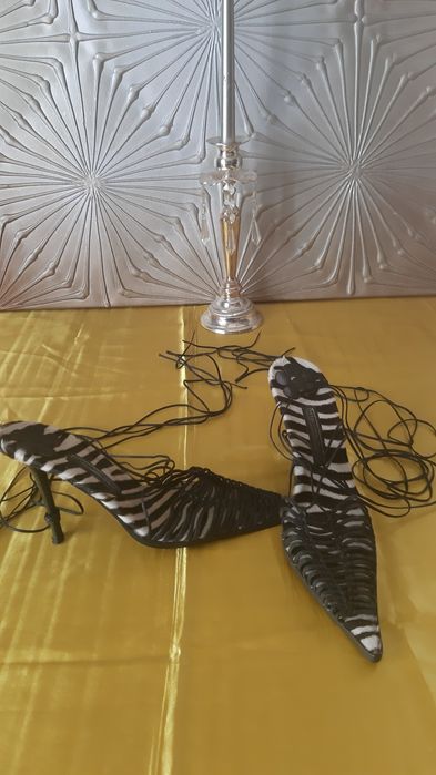 Sandale noi deosebite din snur cerat și blanita de ponei