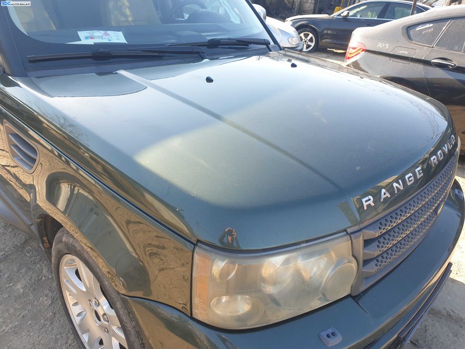 Capota Motor Land Rover Range Rover Sport L320 2005 - 2009 Culoare LRC 904 Tonga Green [K4409]