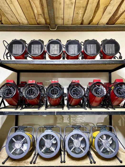 Аренда иснтрументов электрическая тепловая пушка дизельная пушка прока