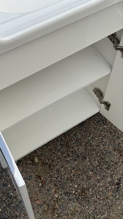 Раковина с тумбой + сифон