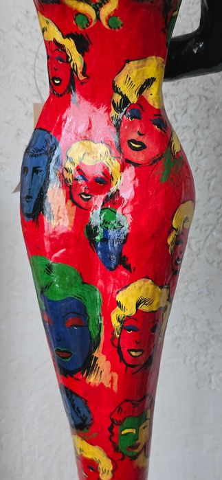 Арт дизайн, папие маше, ръчно изработени–76см