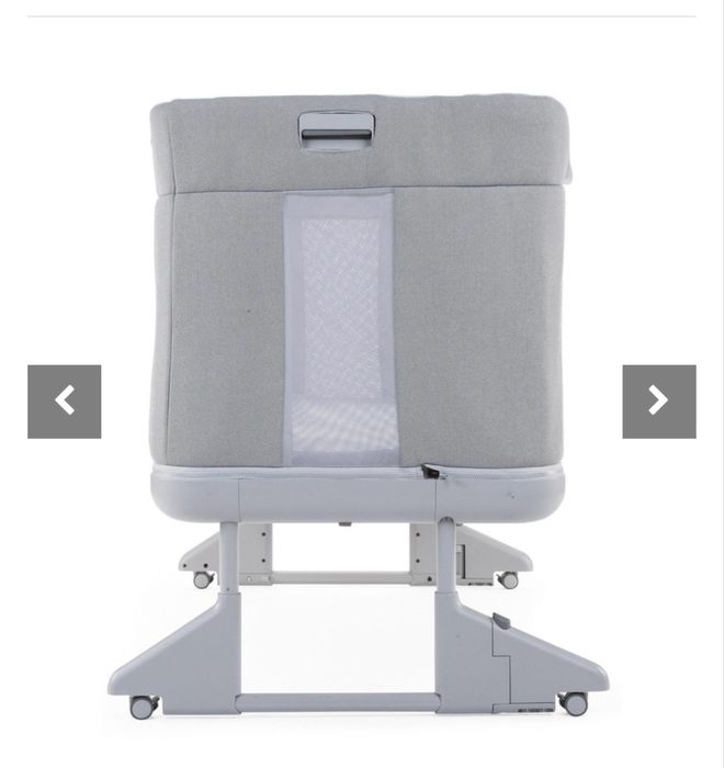 Chicco Бебешка кошара Next 2 Me Forever Cool Grey