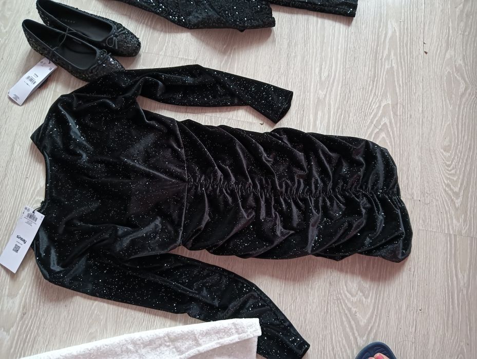 Рокли, къс панталон, обувки с пайети (s-xl)