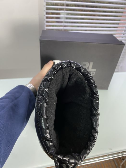 cizme de iarnă Karl Lagerfeld zapada