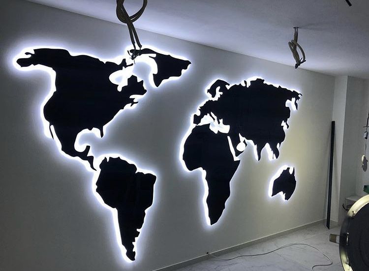 Наружная реклама, обьемные буквы, объемные буквы, лайтбокс, буквы,неон ...