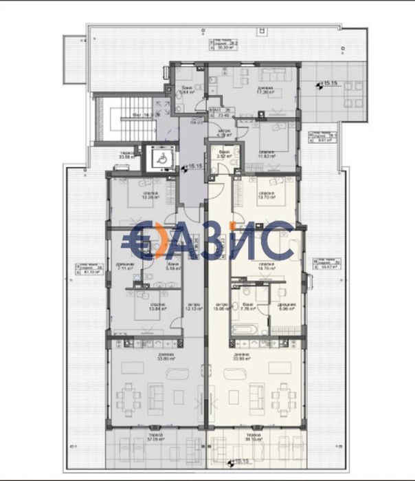 Продава се Четиристаен апартамент в с. Равда, Област Бургас - 316 кв.м за 1678 €/кв.м - Снимка #12