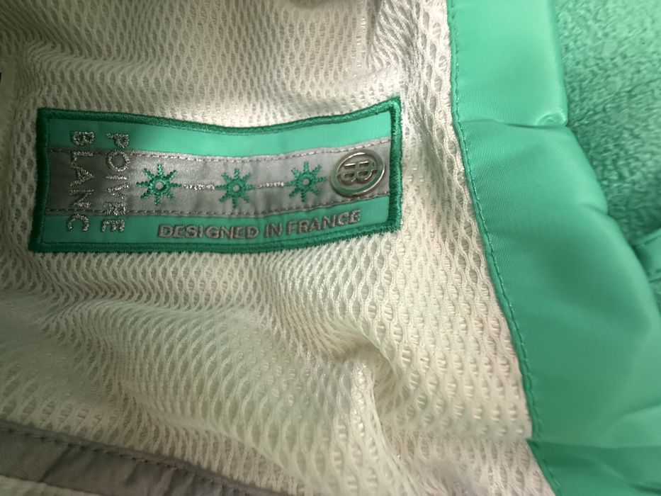 Overall ski poivre blanc