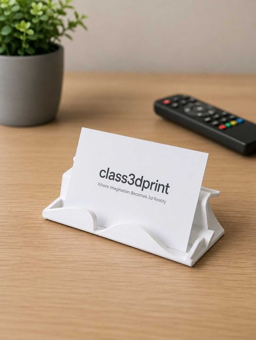 Suport carti de vizita modern pentru birou, imprimat 3D, nou