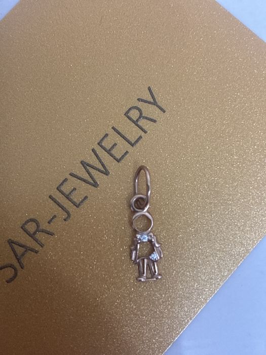 Золотая подвеска