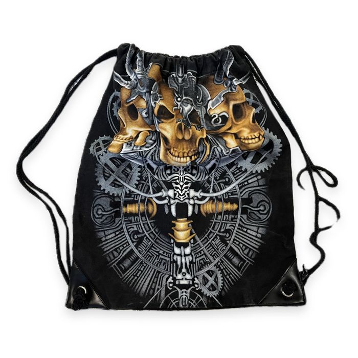 Rucsac Emo Sac Cu Craniu Goth Rock