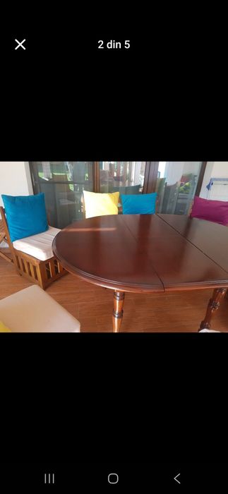 Vând set teresa / grădină din lemn de brad