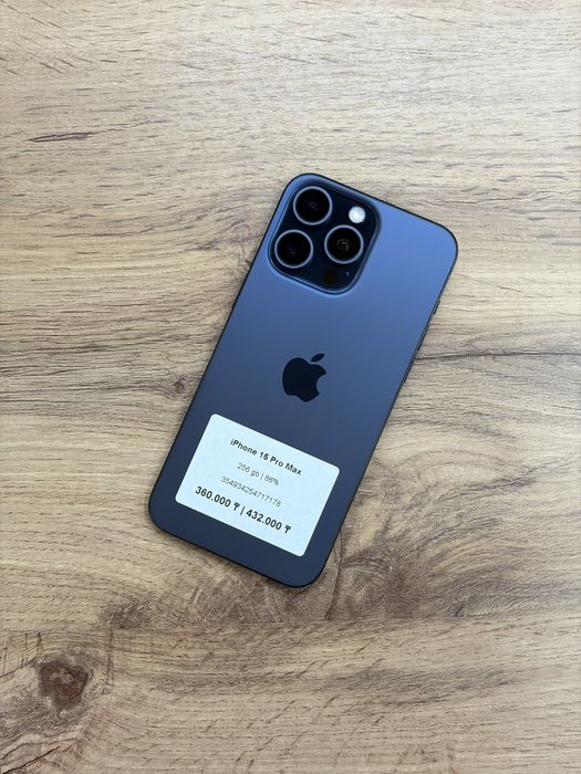 iPhone 15 Pro Max 256 GB 86% | iStatus Store