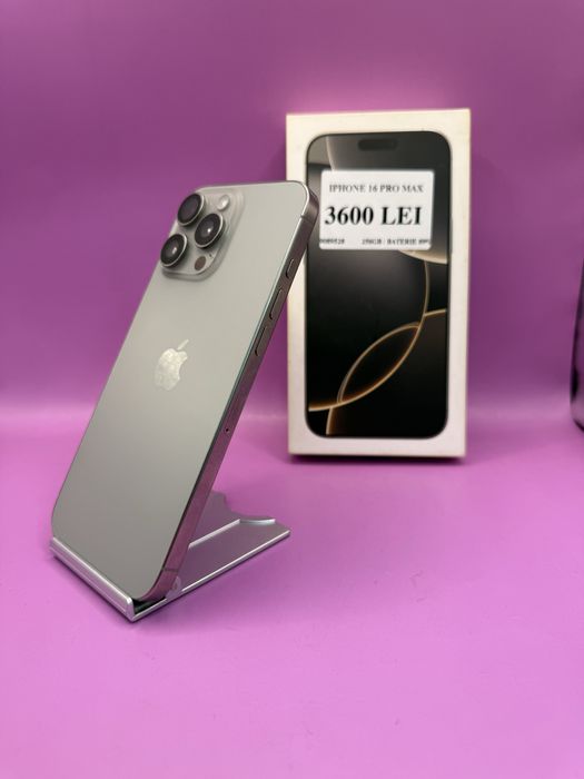 Iphone 16 Pro Max 256Gb 89%•Amanet Matei Crangasi•90895