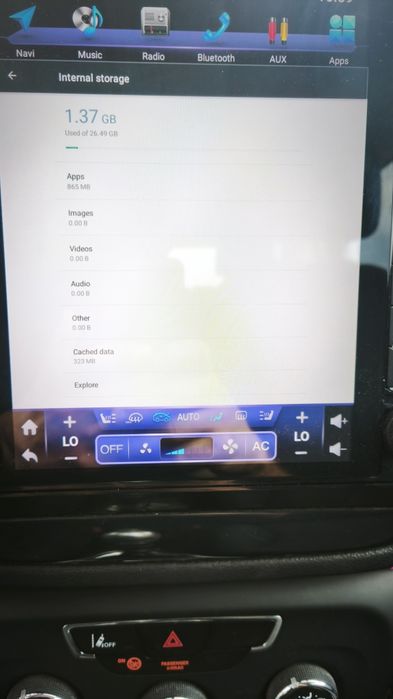Navigatie android jeep compass
